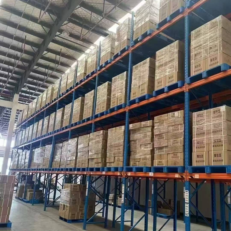 High Efficiency Heavy Duty Warehouse Racking System Selective Pallet Rack Adjustable Beam Space Saving Storage Solution