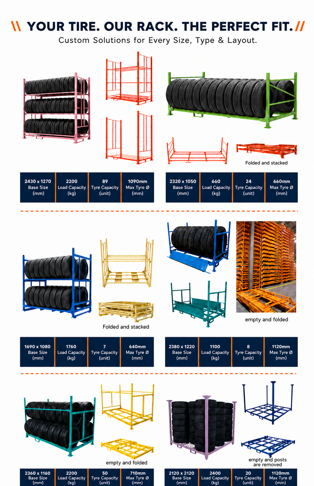 Heavy Duty Storage Rack Structure
