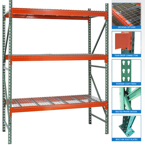 Teardrop Pallet Rack Upright
