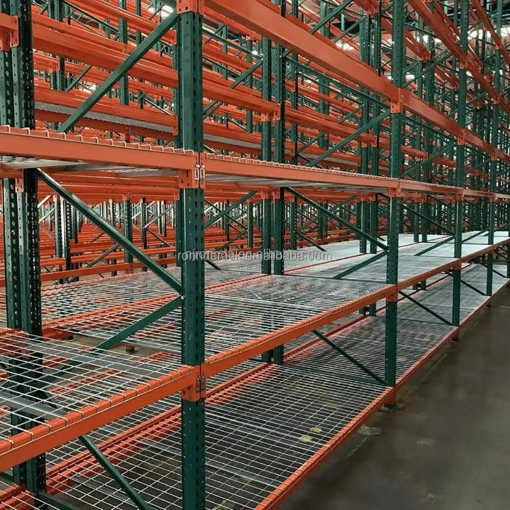 Customized Adjustable Steel Heavy Duty Warehouse Storage Pallet Rack System Teardrop Pallet Rack