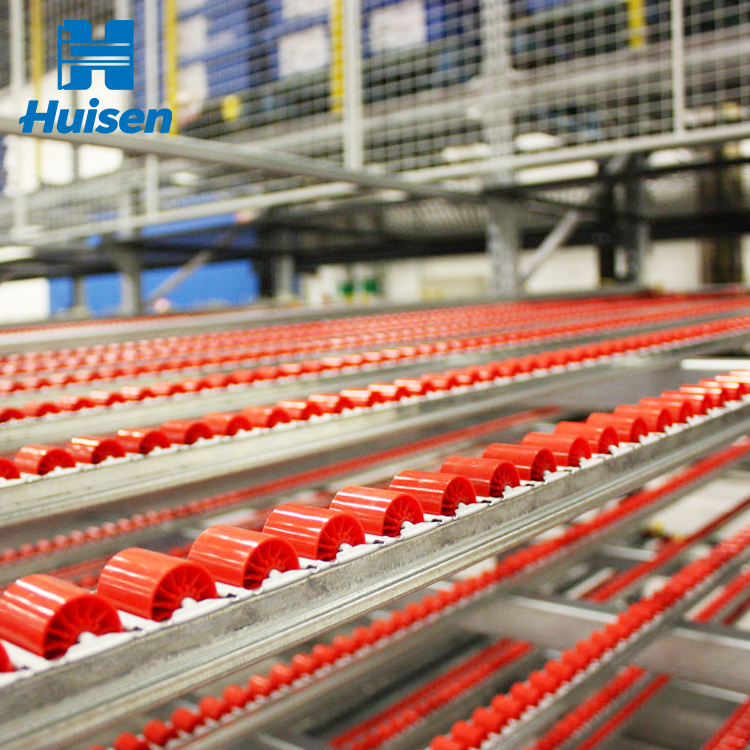 Carton Flow Rack with Roller Tracks Gravity FIFO Warehouse Storage Racking System Heavy Duty Industrial OEM Custom Adjustable