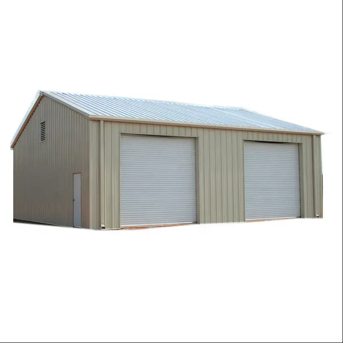 Low-cost Prefabricated Steel Structure Warehouse Building Prefab Garages Building Kits