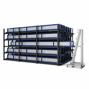 Industrial Heavy Duty Customizable Honeycomb Modular Plug Profile Long Material 3000kg Roll Steel Pipe Storage Rack CE Certified