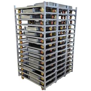 DC Trolley And Shelf Set By CUBE-Stacking Racks and Shelves