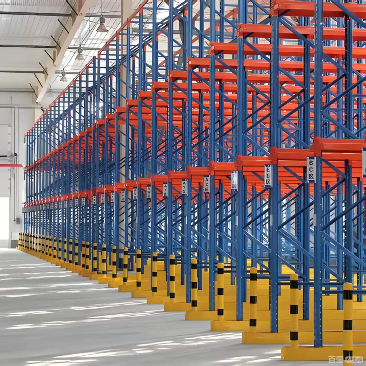 Impact Resistant Upright, Simple Installation, For Homogeneous Cargo Drive-in Racking