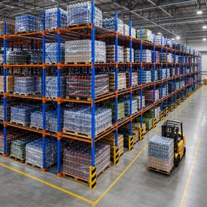 Palettenregal Racks Industriales Pallet Flow Racking Steel Storage Rack Q235B Steel For Bulk Chemical Plants
