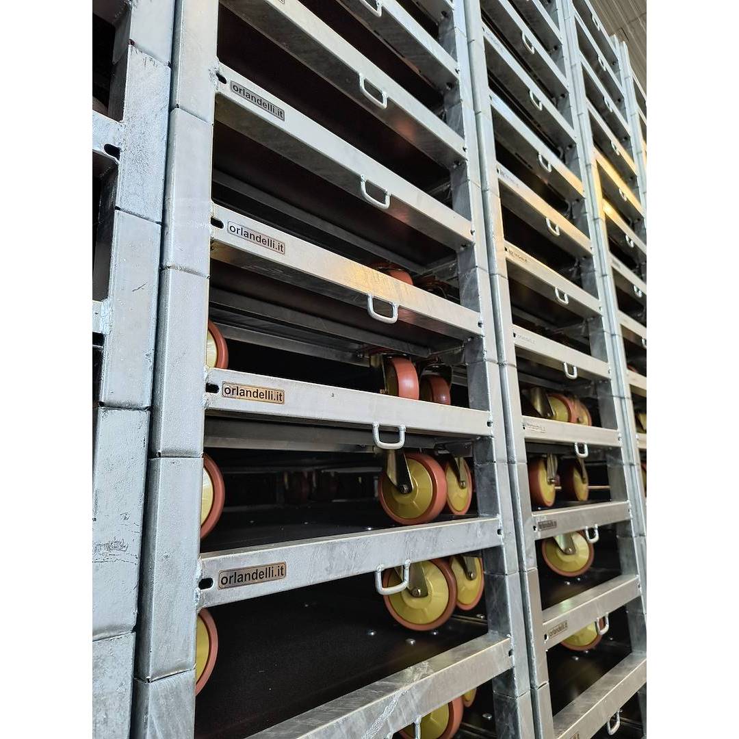 DC Trolley and Shelf Set by CUBE-Stacking Racks & Shelves