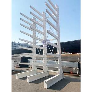 Estanterias-cantilever-de-ocasion 1 Ton 2 Ton 5 Cantilever Pipe Storage Customized Warehouse Racking System Cantilever Rack
