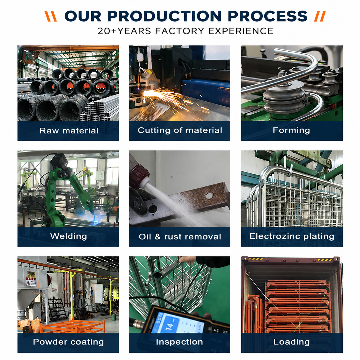 Foldable Warehouse Stacking Frame