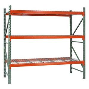 Factory Direct Sale Pallet Rack Teardrop Wide Span Storage Racks with Wire Mesh Decking for America Market