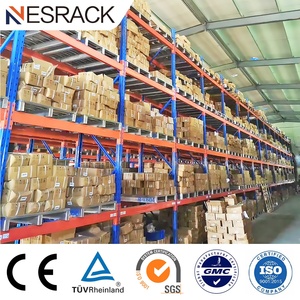 Heavy-Duty Boltless Shelving Racking Systems Industrial Steel Iron Warehouse Racks Heavy Duty Storage Rack with CE Certificate