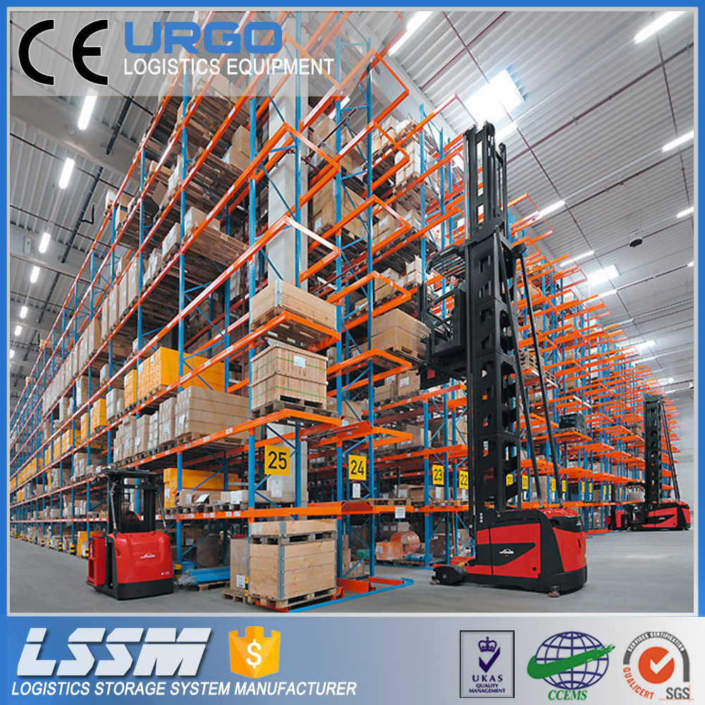 Very Narrow Aisle Pallet Rack / VNA Heavy Duty Racking System