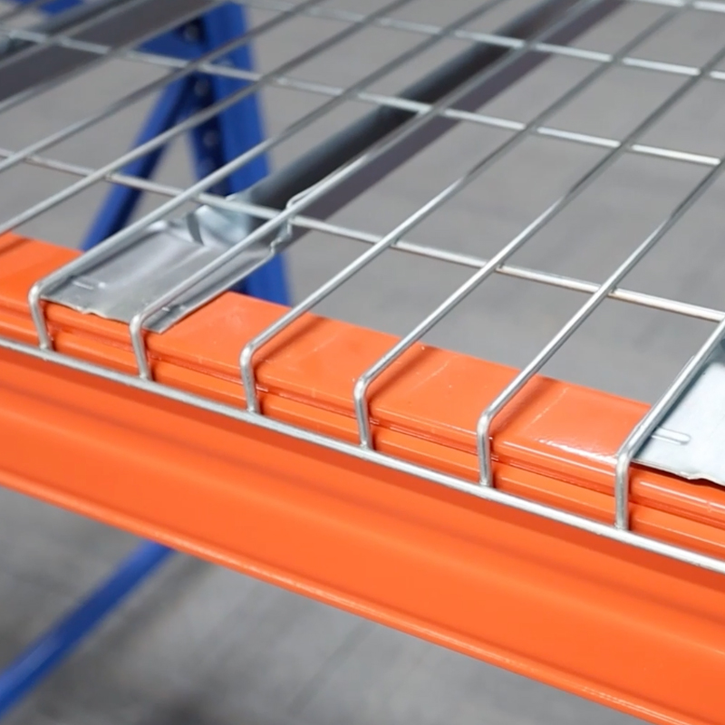 Steel Pallet Rack Heavy Duty Warehouse Storage Rack System Rivet Adjustable 5-Tier Powder Coated Industrial