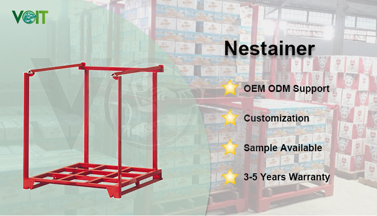 Pallet Rack Frame Display