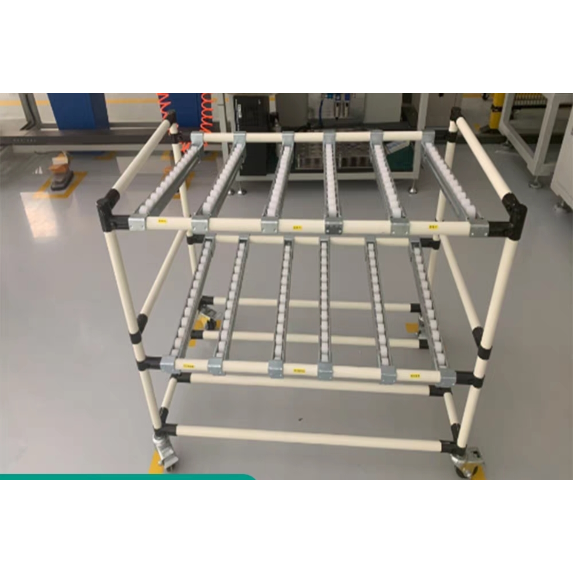 AOCHEN Industrial Collapsible Adjustable Gravity Roller Shelves Steel Flow Rack Shelving System High-Strength