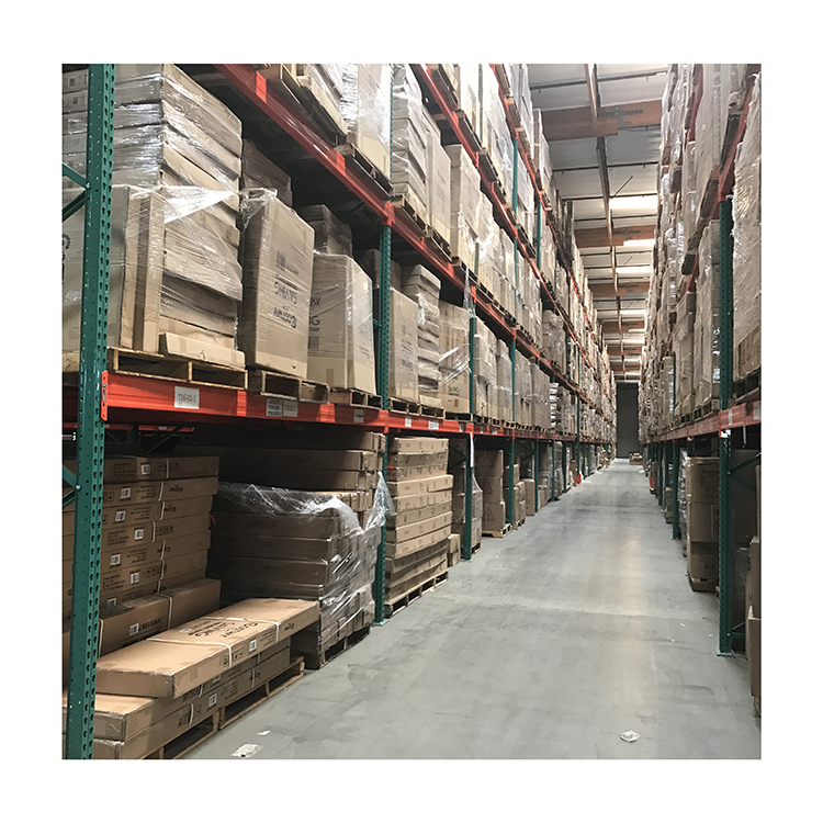 24' Feet High Teardrop Frame Step Beam RMI Warehouse Storage Pallet Rack