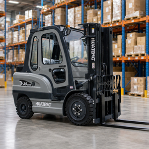 3 Ton 4 Ton 5 Ton Counterbalanced Warehouse Lift Truck With 80V System CE ISO Approved Heavy Duty Electric Forklift