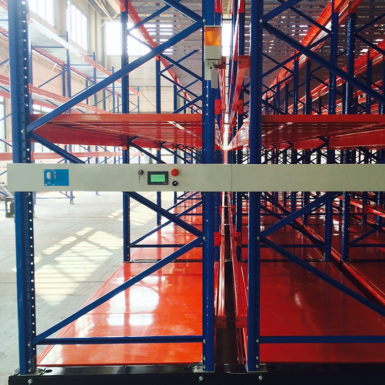 Movable Steel Pallet Racks Automation Warehouse Storage Racking System