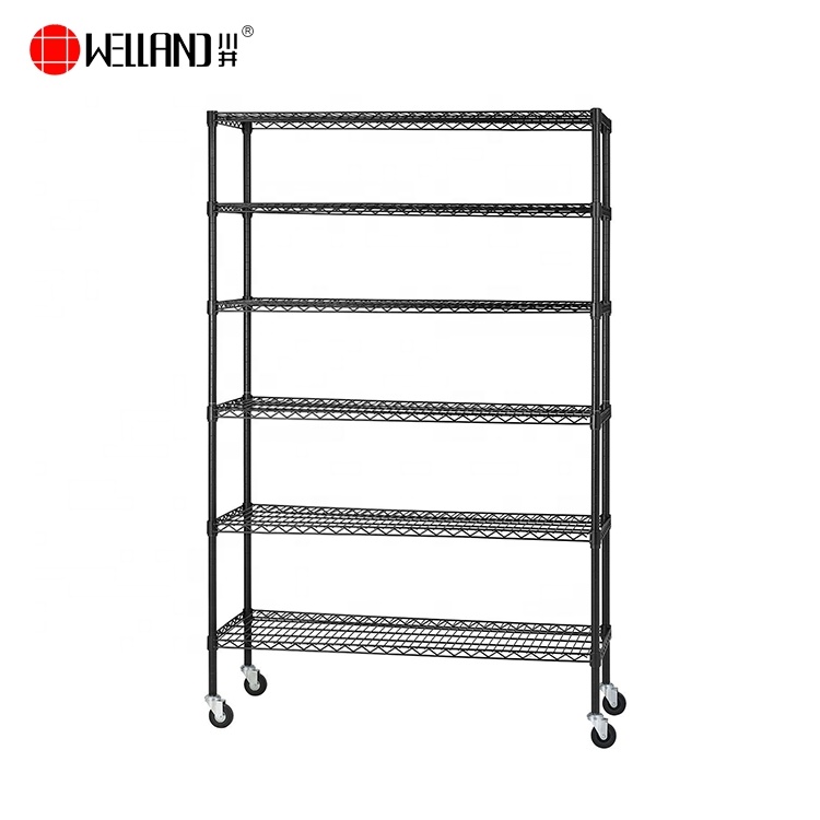 Boltless Wire Shelving Type and Corrosion Protection Feature Shelves for Spare Parts
