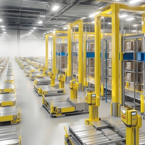 Smart Warehouse ASRS Pallet Shuttle Racking System