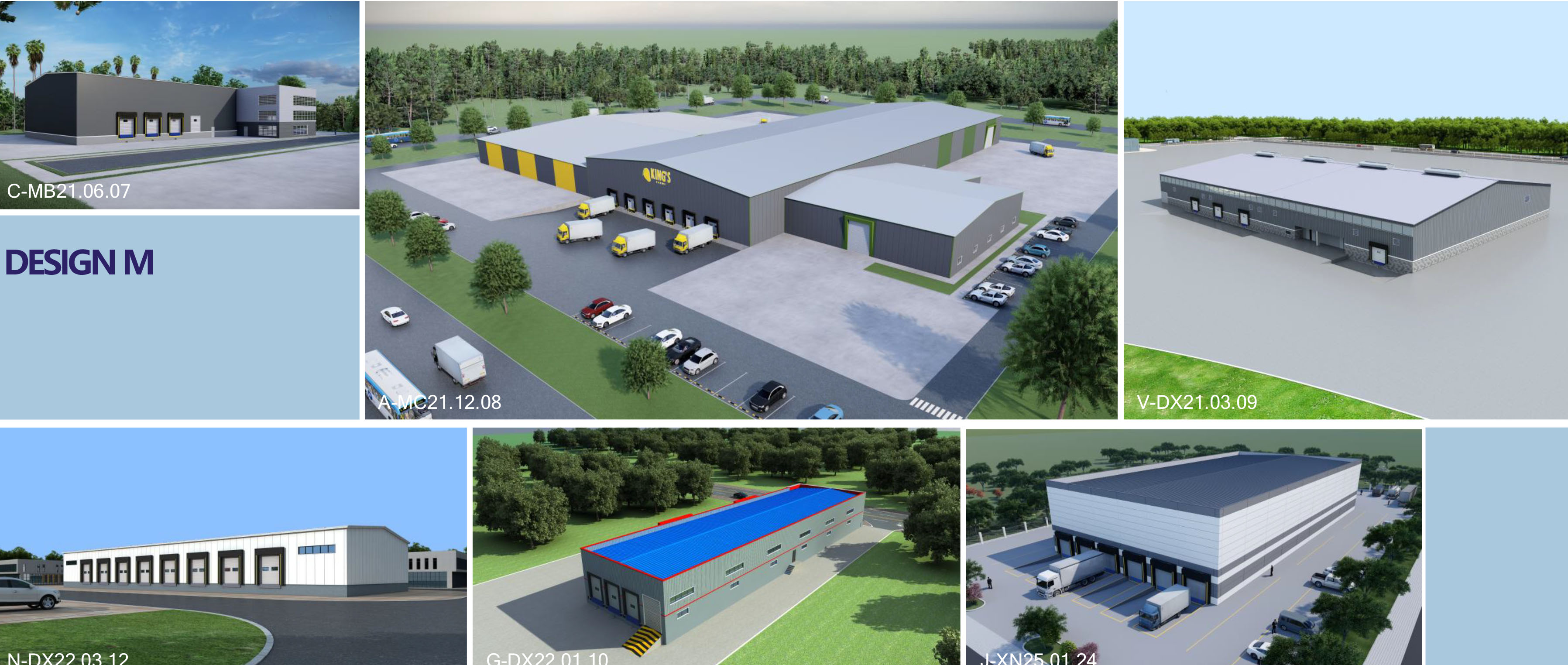 Steel Building Layout Plan 3
