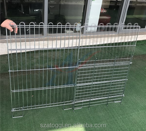 Light Duty Galvanized Steel Wire Shelving Collapsible Small Wire Rack with 50kg Load Capacity