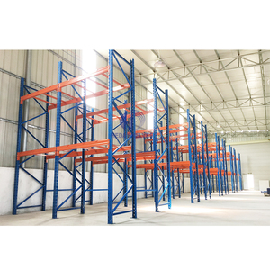 Heavy Duty Pallet Rack System with Beam Load Capacity of 1000kg-5000kg Per Level Industrial Warehouse Storage Steel Pallet Rack
