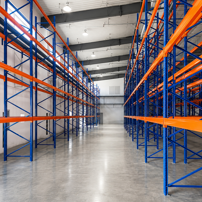 Warehouse Storage Rack Industrial Selective Pallet Racking System For Bulk Distribution Center With Q235B Steel