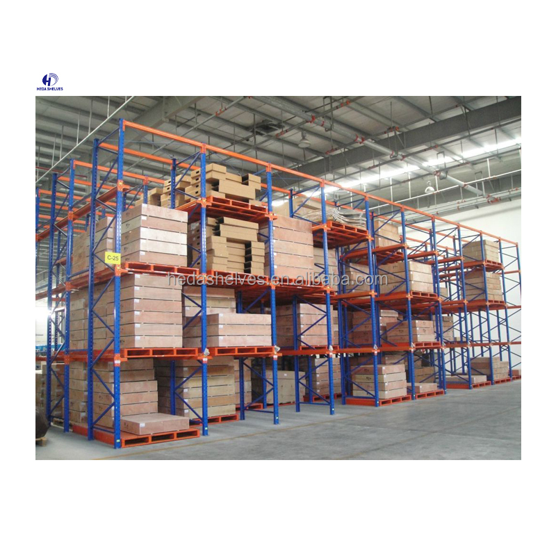 Drive in Rack System High Density Heavy Duty Storage Racking Pallet Rack Warehouse Industrial Drive in Rack