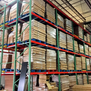 Cost Effective Push Back Pallet Racking LIFO Inventory Management Push Back Rack for Small &amp; Medium Logistics Warehouse