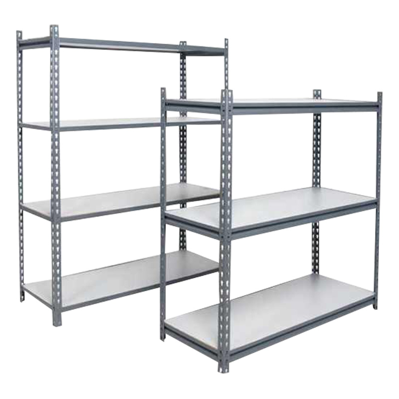 Easy Assemble Slotted Angle Shelving Bolt Shelves Rack