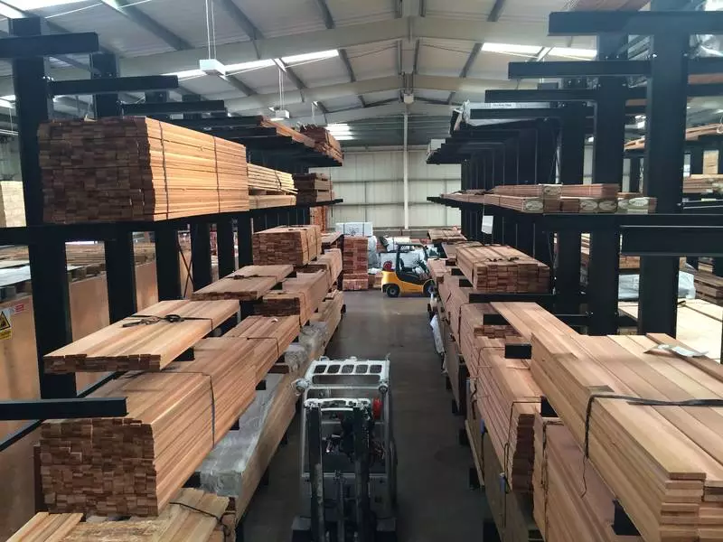 Timber Storage Rack Cantilever Racking System