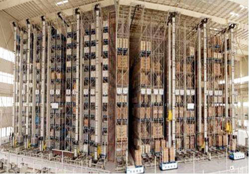 ASRS Heavy Duty Storage Racking System With Stacker Crane Push Back Pallet Racking Pallet Racking System Drive in Racking