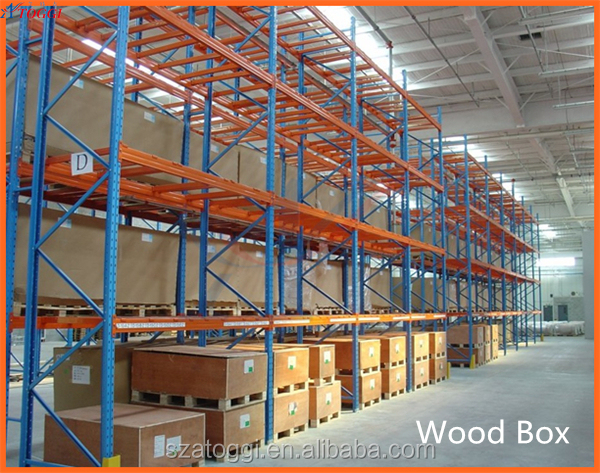 Heavy Duty Wide Span Pallet Rack, Industrial Warehouse Storage Pallet Racking for Bulk Goods Storage