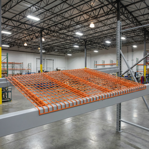 Versatile Zinc Wire Decking Pallet Rack for Retail Logistics Heavy Duty Wire Decking Shelf Heavy Duty Grade Quality