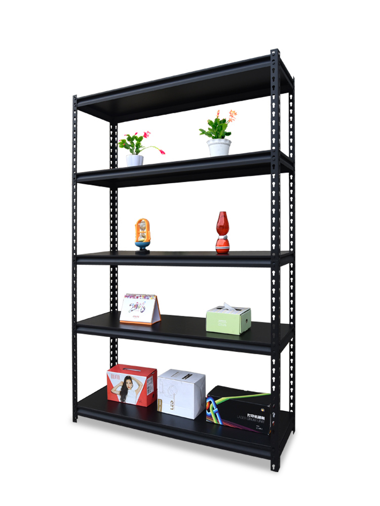Adjustable Medium Duty Metal Boltless Rack Shelf for Warehouse Storage Showcases