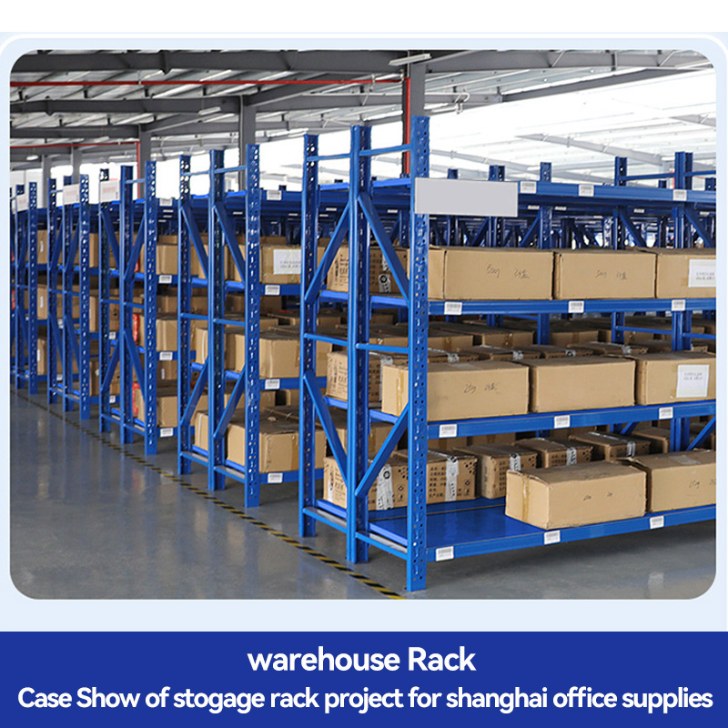 5/6 Layer Heavy Light Duty Steel Warehouse Rack Adjustable Industrial Shop Storage 400kg Garage Metal Workshop Shelf
