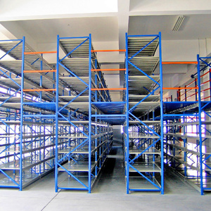 Industrial Customized Steel Mezzanine Attic Platform Warehouse Picking Rack