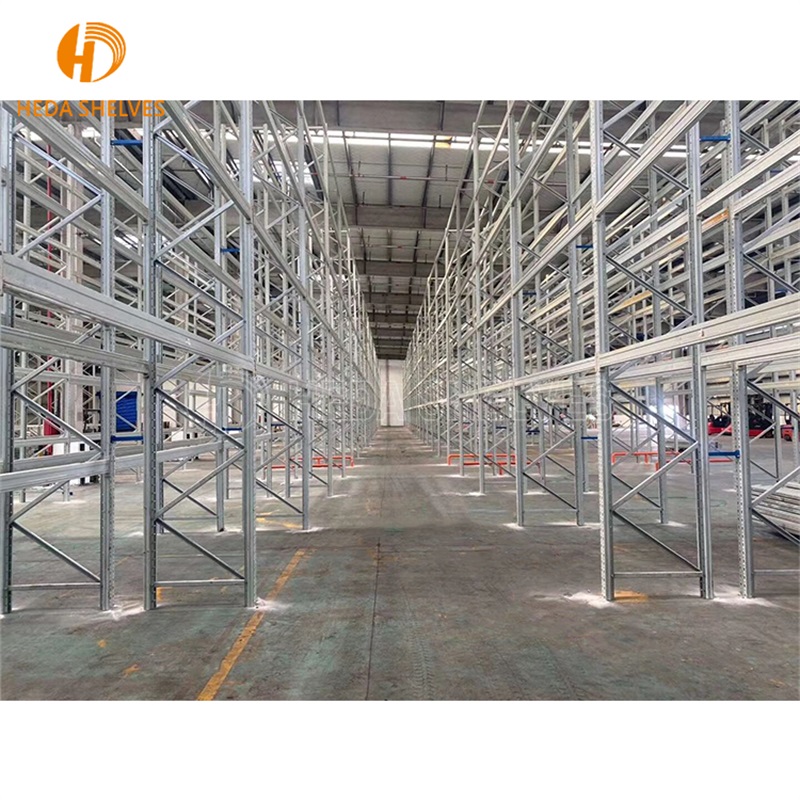 Industrial Warehouse Pallet Rack System Warehouse Racking Beam Teardrop Uprights Size Storage Customize Capacity Warehouse Rack