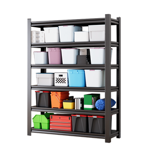 Adjustable Slotted Angle Steel Storage Rack