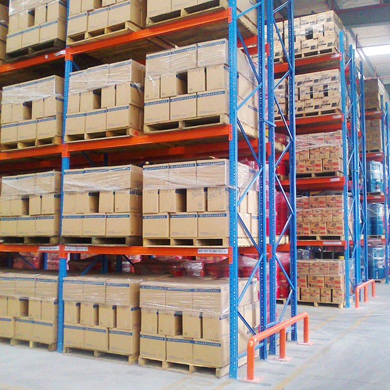 Combined Load-Row Connected Industrial Pallet Racking System Heavy Duty Warehouse Storage Racks 2000kg Steel