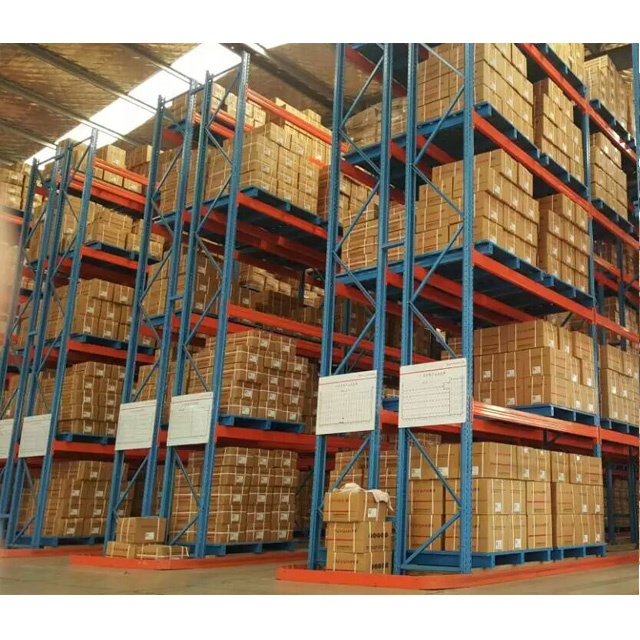 Wide Aisle Pallet Rack System Heavy Duty Steel Adjustable Warehouse Storage Racking Industrial Solution Manufacturer