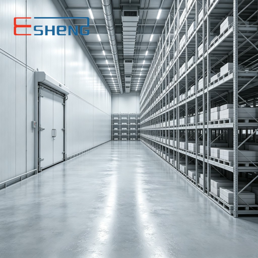 Automated High-bay Cold Storage -25℃~0℃ 12-24m High Racks, WMS &amp; WCS, FIFO for Unmanned Cold Warehousing of Food Raw Materials