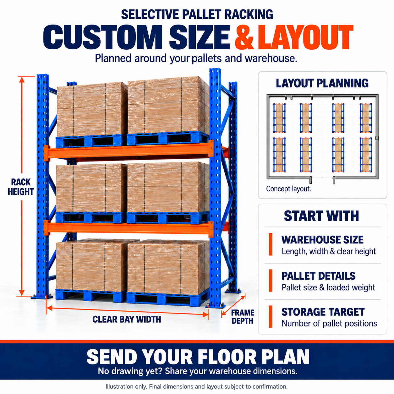 Wholesale Heavy Duty Pallet Racking System up to 3000 kg Per Level for Industrial Warehouse Storage