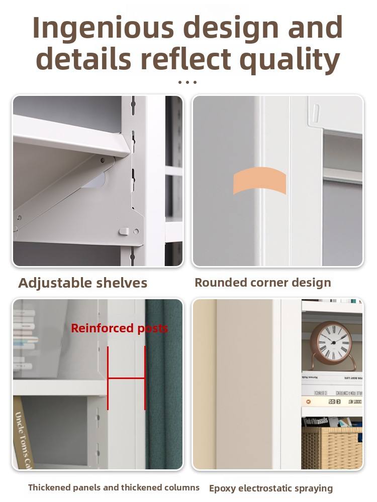 Engineering Bulk Purchasing Heavy Duty Modern Extendable Space Saving Steel Library Shelving Double Face Book Storage Rack
