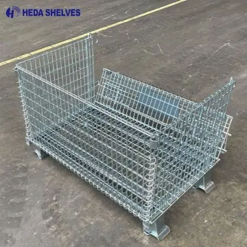 Collapsible Wire Mesh Storage Container