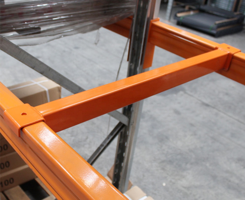 Racking Accessory Heavy Pallet Horizontal Crossing Beam Metal Shelves Support Bar