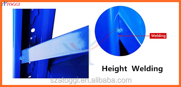 2000X500X2000mm Steel Medium Duty Long Span Storage Rack 4 Layers 200kg Capacity Powder Coated Industrial Warehouse Shelving