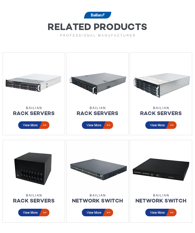 High-Performance 4U24-Bay Rack Server Customizable Itx IPTV Storage Chassis 1300W Redunt Power Low Price Xeon E5 8C 2.4GHz