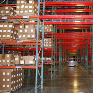 Steel Warehouse Rack Numbering and Storage System
